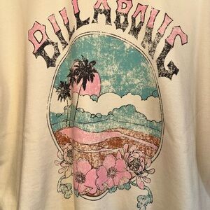 Billabong Cream Scenic Graphic Top